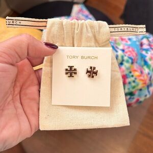 Small stud Tory Burch earring rings